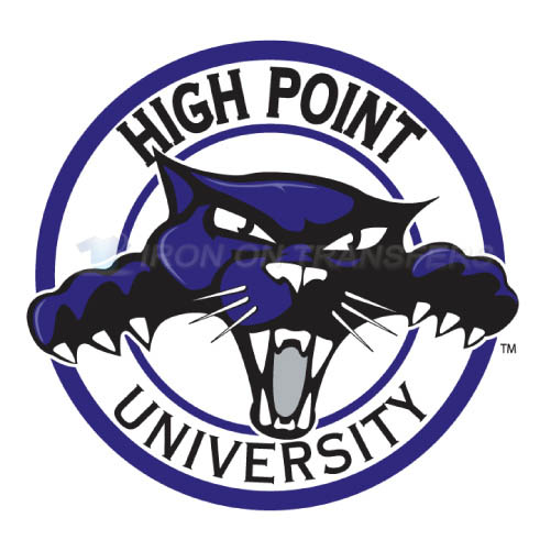 High Point Panthers Logo T-shirts Iron On Transfers N4548